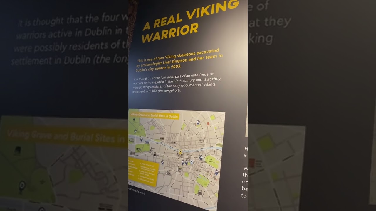 Real Viking Warrior skeleton in Dublin!! 