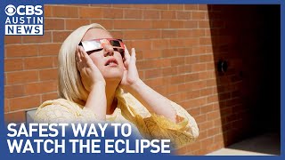 What happens if you don't protect your eyes during total solar eclipse