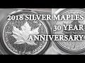 2018 Canada Silver Proof/Reverse Proof Maple Leaf 2-Coin Set
