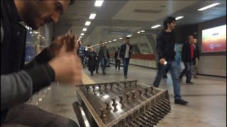 Santur Loop Performance in Taksim Metro Station - 2016