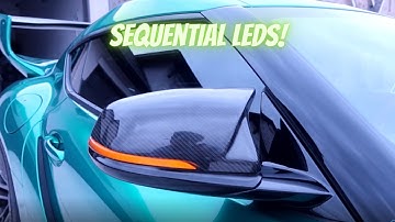 Sequential LED turn signals for mkv Supra!