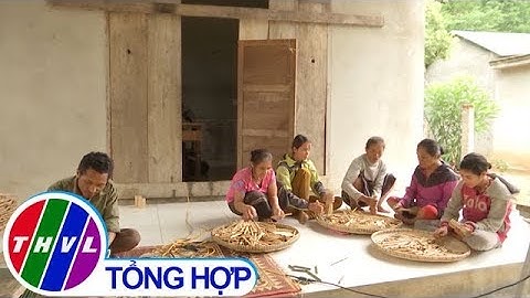 THVL | Người dân vùng cao ở Quảng Trị sản xuất ống hút tre thân thiện môi trường