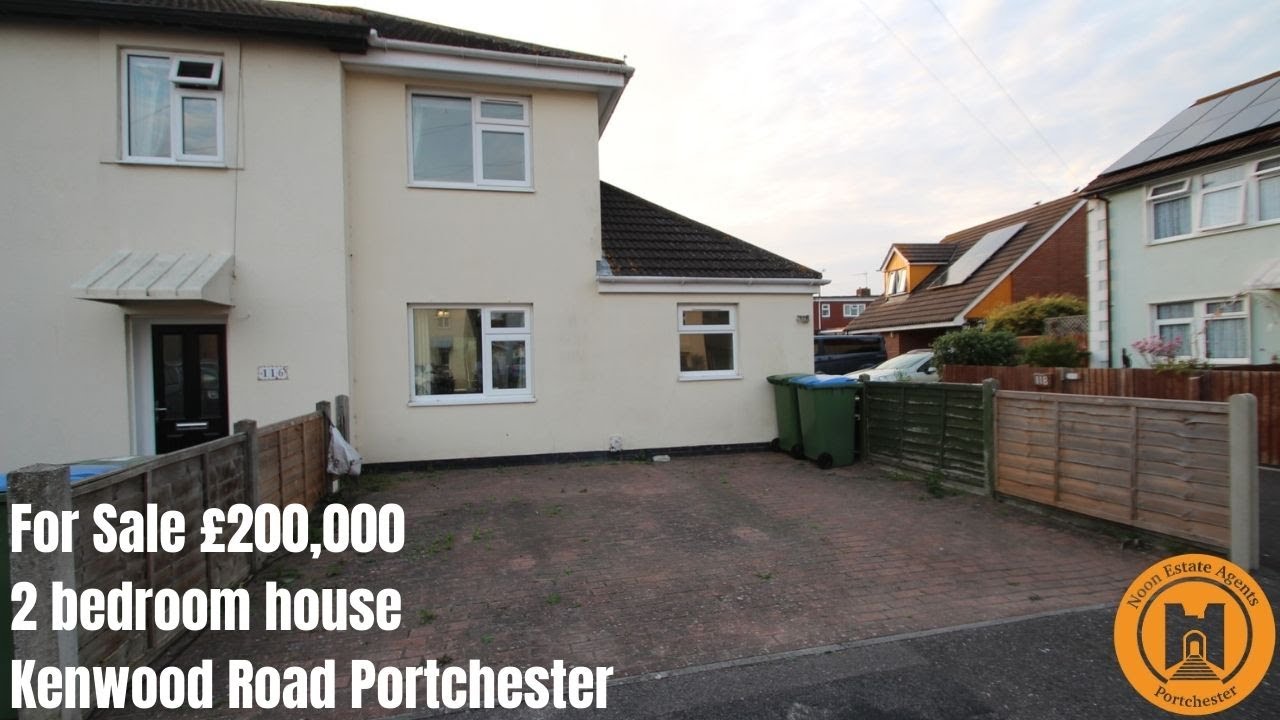 SALE AGREED 116a Kenwood Road Portchester with Noon Estate Agents YouTube