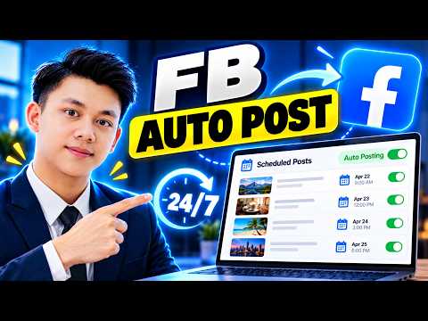 Automated Facebook group posting