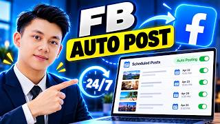 Automated Facebook group posting