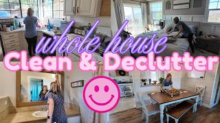 WHOLE HOUSE CLEANING MOTIVATION  | AT HOME WITH JILL