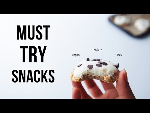 Lazy & Healthy Vegan Snack Ideas!