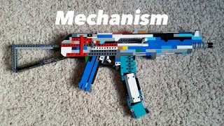 Lego Ak74u Mechanism(working)