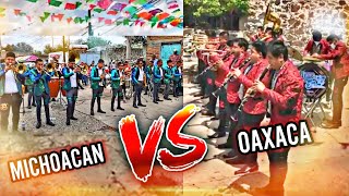 Oaxaca vs Michoacan ¡Qué Agarrón De Bandas!.
