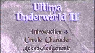 Ultima Underworld II   Labryrinth of Worlds ~ MS DOS PC