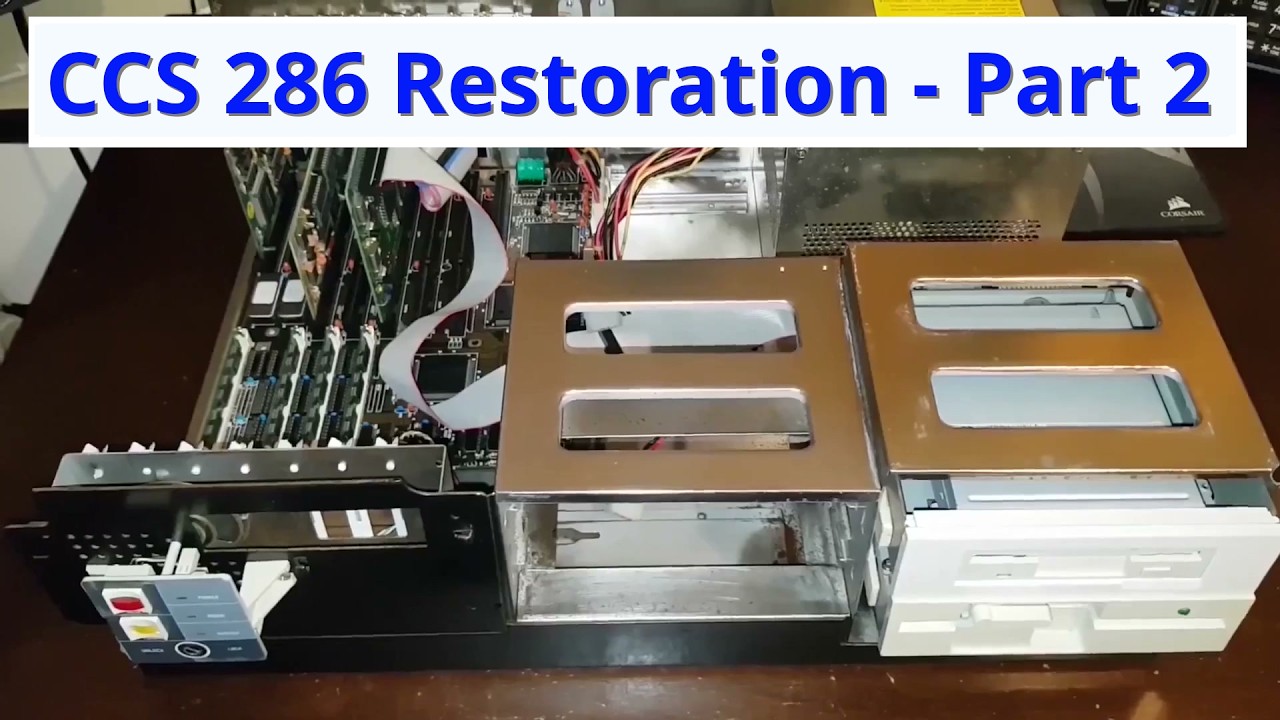 80286 CCS Computer Restoration Part 2 - YouTube