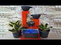 How to make beautiful foamboard water fountain with LED light