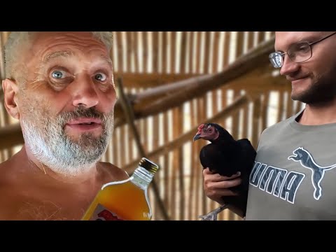 Батя доделал курятник | Купили кур | Мумаичка лечит меня медом | Жизнь в деревне