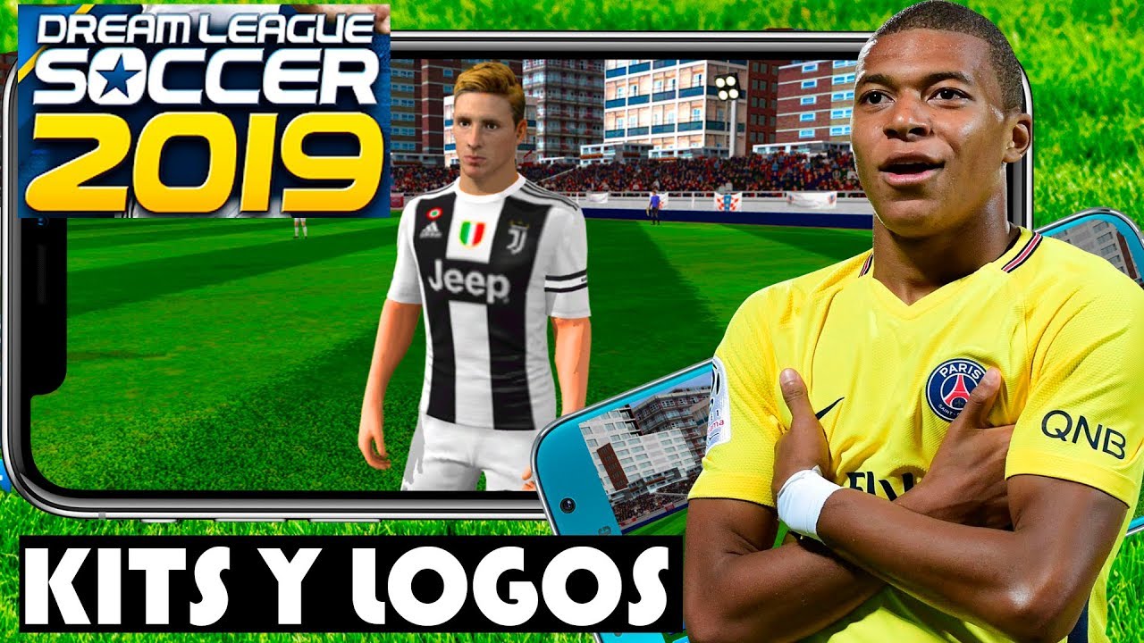 Como Poner Kits Y Logos Al Dream League Soccer 2019 Uniformes Y Escudos Muy Fácil