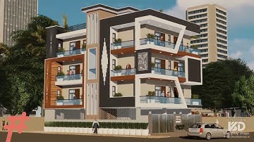 RESIDENTIAL BUILDING DESIGNED BY STUDIO VASTUSHILP DESIGN