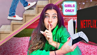 Ik Bouwde Een GEHEIME Girls Room In Mijn Huis! 🤫 *ZOEK MIJ* #346