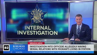 Officers under investigation for sex with migrants at police station