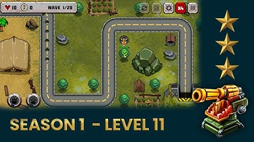 Battle Strategy: Tower Defense - Season 1 Level 11 Walkthrough