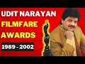 Udit Narayan Filmfare Awards - Filmfare for Best Playback Singer Given to Udit Narayan