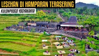 Nongkrong di Kopi Ampirono Kulon Progo Yogyakarta || With View Alam Perbukitan Menoreh Terbaru