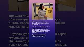 Dildora Niyozova Youtubeda bir million #new #rek #xabarlar