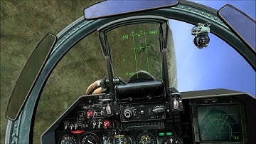 Lock On FC2 2v1 Dogfight - Su-27 vs two F-15C Eagles