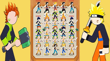 Merge Stickman Warrior #2 - Android Gameplay