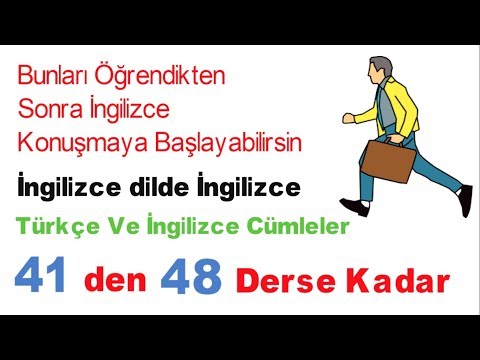 İngilizce Türkçe Dersi - 5'inci Gün | English Turkish Lesson - Day 5