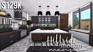 Hillside Modern Mansion Part2 Interior Roblox Bloxburg Gamingwithv Youtube - videos matching roblox bloxburg modern hill mansion