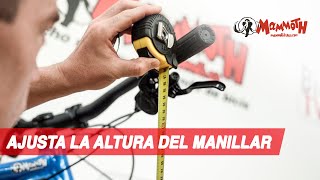 Cómo calcular la altura correcta del manillar de la bicicleta