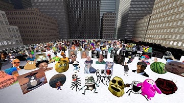 Too Much Nextbots !! (Part 23)