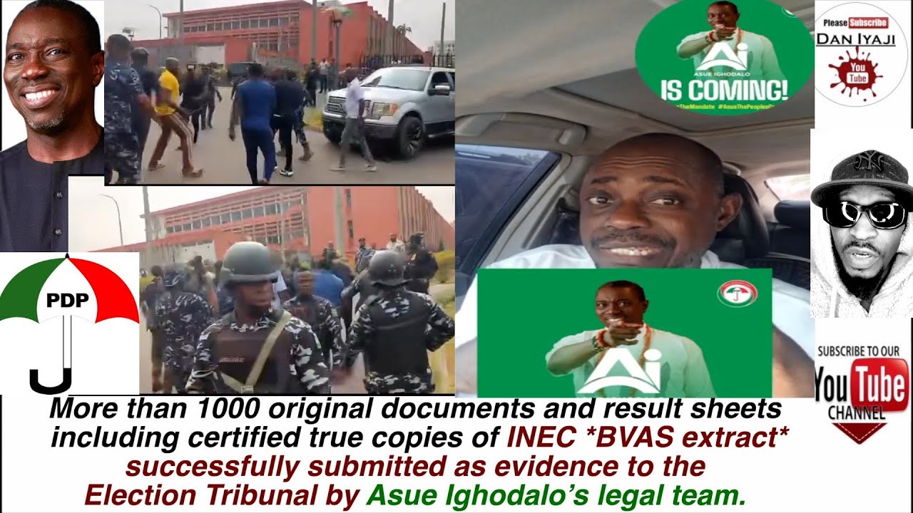 Выписки из Edo INEC BVAS из Akoko Edo, Etsako West и других LGA успешно представлены в качестве д...