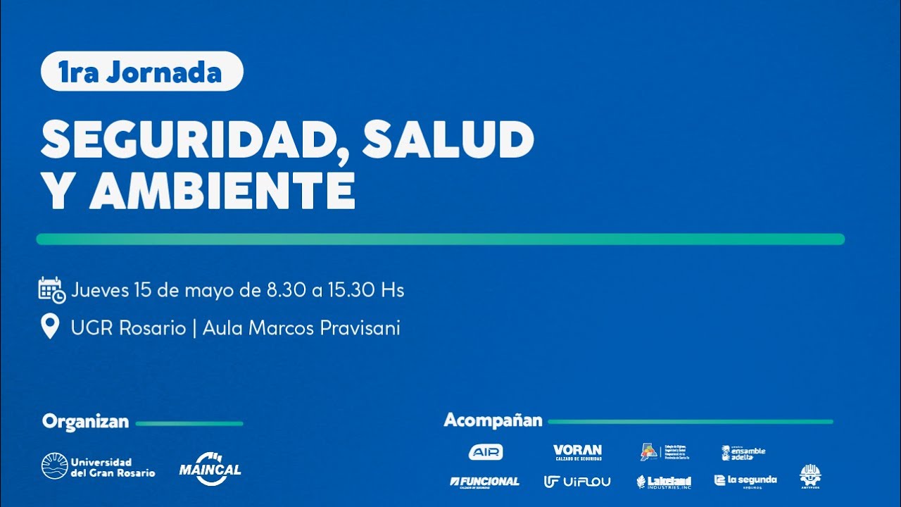 Jornada sobre Seguridad, Salud y Ambiente