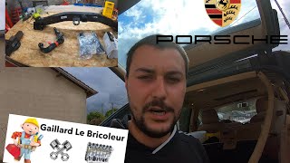 Installation attache remorque avec Faisceau Porsche sur un Porsche Cayenne