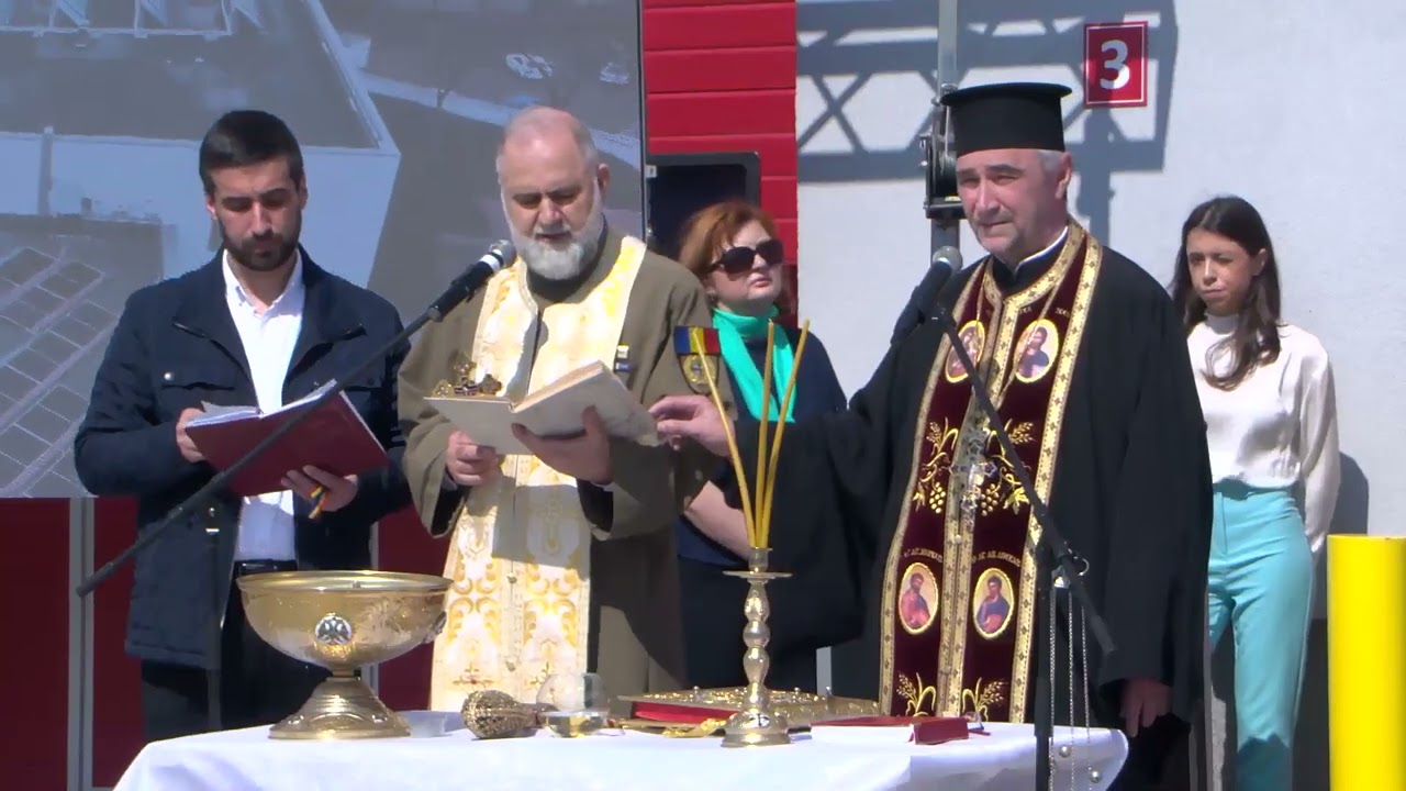 IGSU - evenimentul prin care a fost marcată inaugurarea noului sediu al ISU Vrancea (5 aprilie 2025)