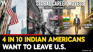 Why 4 In 10 Indian Americans Are Considering Leaving US | Indians In The U.S.