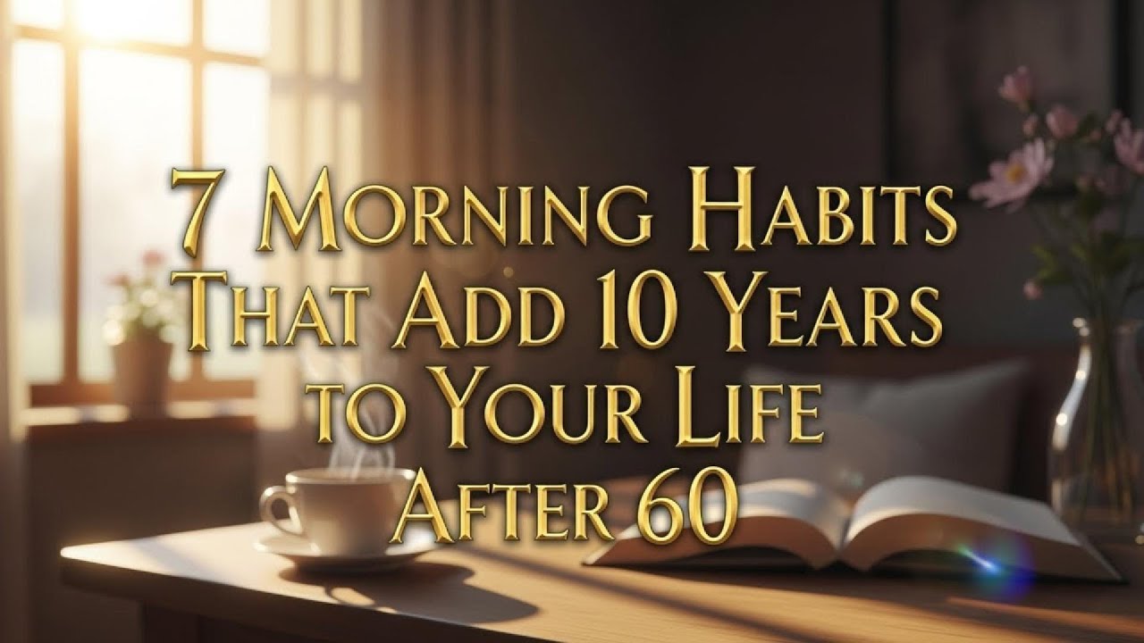 7 Morning Habits That Add 10 Years to Your Life After 60 #usa # ...