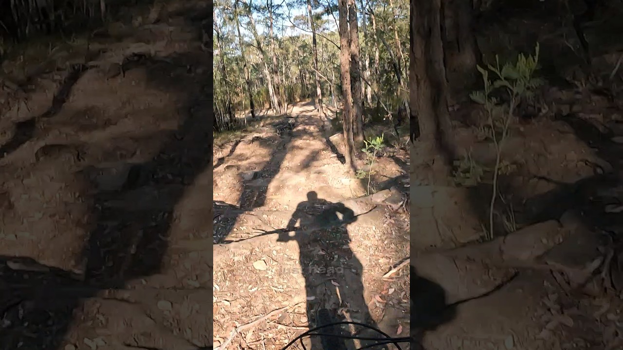 Another Fun section at Knapsack MTB Trails 
