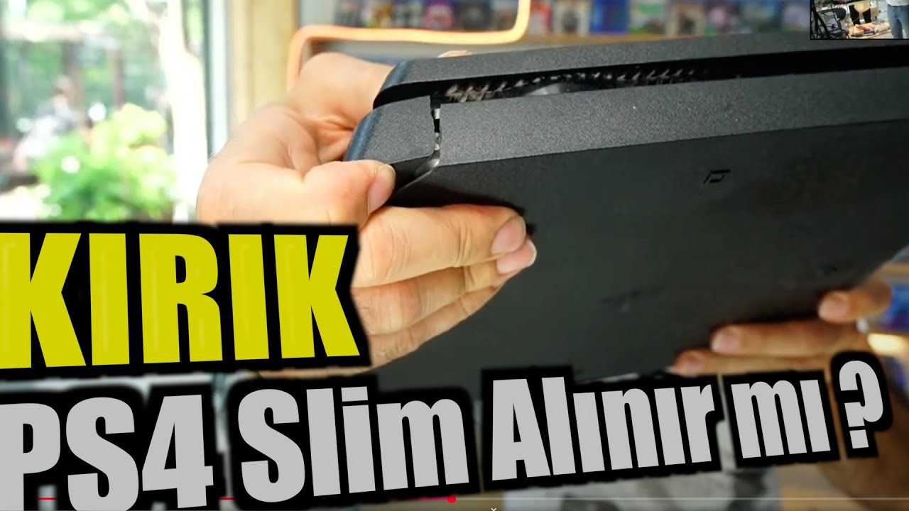 Kırık PS4 Slim Alınır mı Alınmaz mı ?