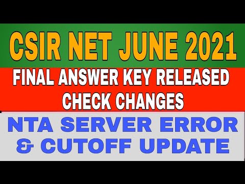 CSIR NET FINAL