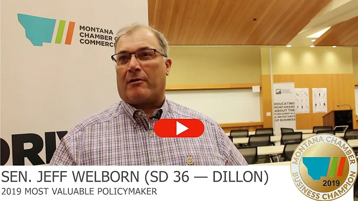 MVP OF THE 2019 LEGISLATURE: Sen. Jeff Welborn (SD...