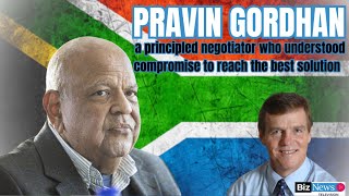 Pravin Gordhan, a negotiator who understood compromise to reach the best solution – Theuns Eloff