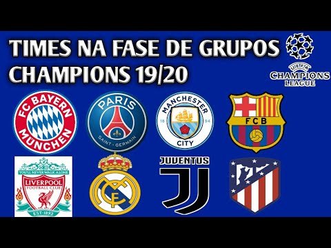 times da champions 2019