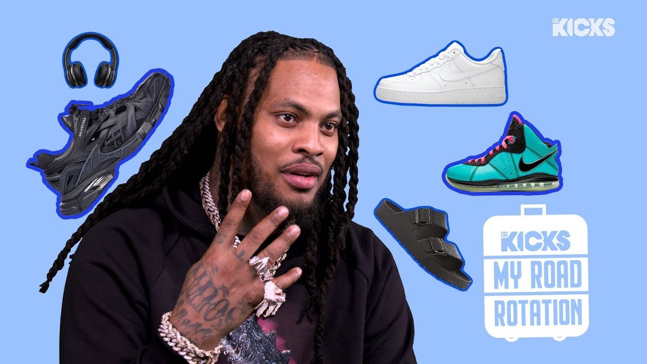 rappers wearing black air force ones