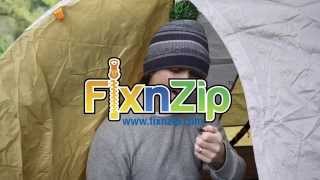 Repair Tent Zippers with FixnZip