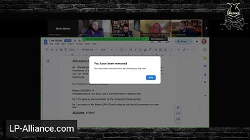 LNC E-Meeting 3/2/25