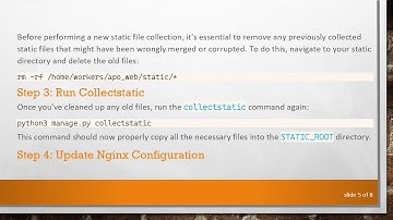 Resolving Django Deployment Issues: Why Your Static Files Are Missing After Collectstatic