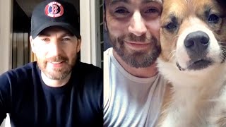 Chris Evans on DOG DAD Life and If Dodger Is a Good Wingman (Exclusive)