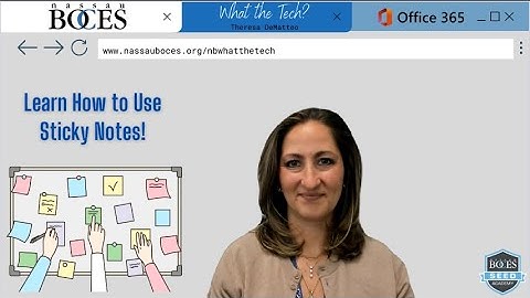 🟨 Learn How to Use Sticky Notes in Windows 11!