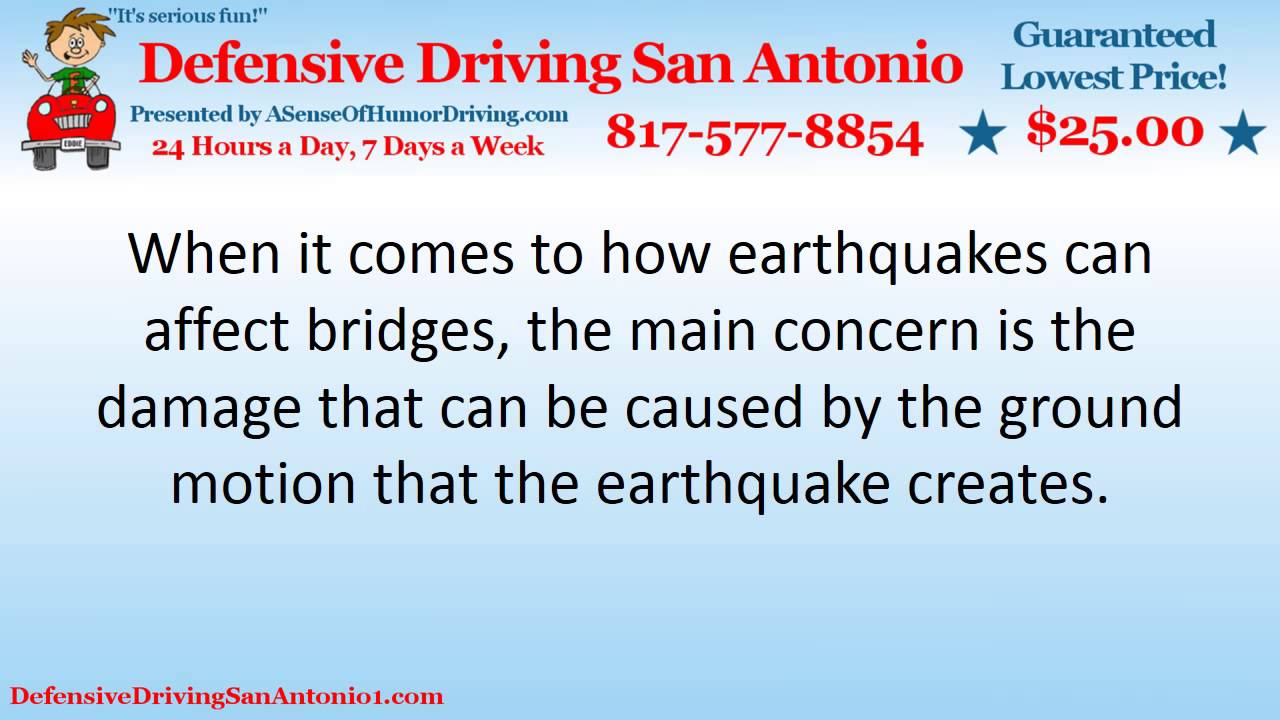 How Do Earthquakes Affect Bridges - YouTube